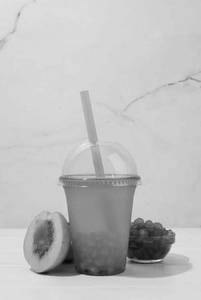 Peach Fruit Bubble Tea