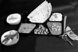 Punjabi Dhaba Thali + Kesariya Kheer
