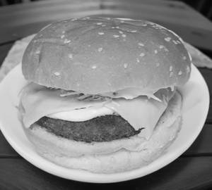 Aloo Cheese Burger