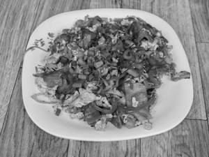 Egg Kothu Parotta
