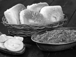 Indian Street style-Pav Bhaji
