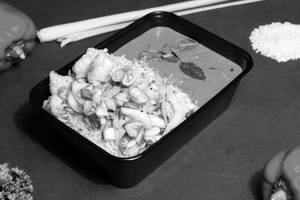 Death By Prawns ( Prawn Thai Curry + Prawn Rice + Prawn Butter Garlic )