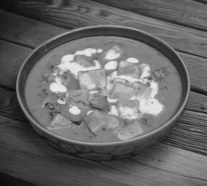 Paneer Kadai With Rice And 4 Roti