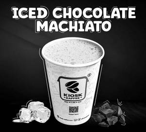 Iced chocolate machiato