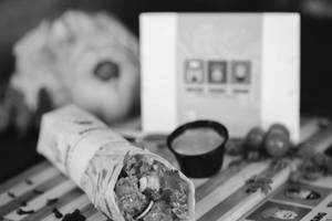 Chicken Shawarma Kathi Roll (9inch)