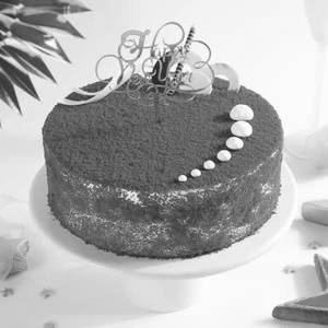 New Year Red Velvet Cake