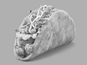 Crispy Chalupa Taco - Mexican paneer