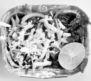 Extra Fried Paneer Chole