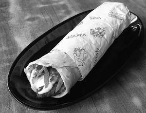 Soya Malai Chap Kathi Roll