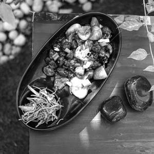 Chilli Mushroom Dry