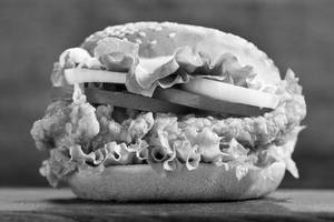 Chicken tikki burger