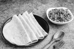Egg Tadka With 5 Hath Roti
