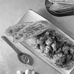 Sauteed Mushrooms with herb Bread