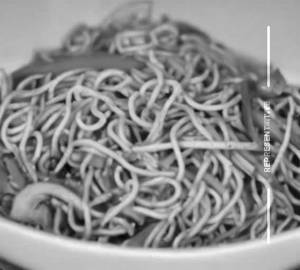 Veg Hakka noodles