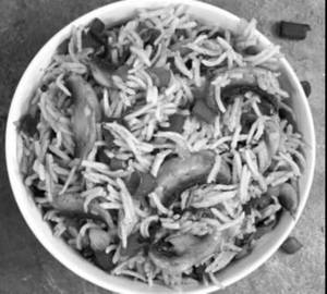 Mushroom Rice Nonveg
