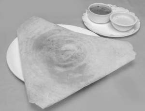 Plain dosa                                                                                  