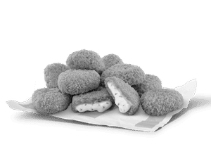 Cheesy Veg Nuggets - 9 Pc