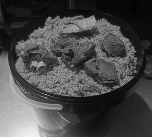 Bucket Mutton Donne Biryani (Serve 7 To 8)