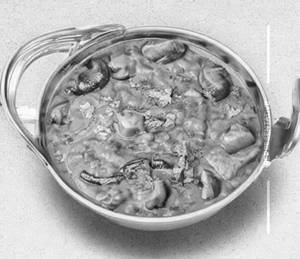 Mushroom Matar Curry