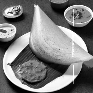 Dhania Cheese Onion Rava Sada Dosa