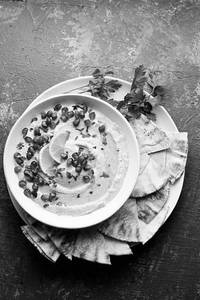 Khaboos With Hummus