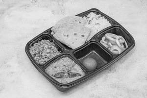Amritsari Dal + Paneer Bhurji Thali