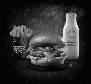 Lamb Burger Combo