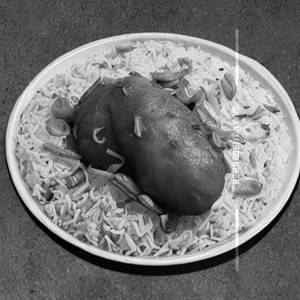 Egg Covered Chicken Rice