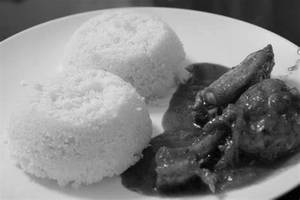 Puttu Chicken Curry