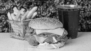 Double Decker Fried Chicken Burger