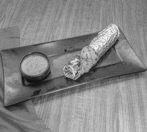 Double egg chicken roll