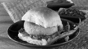 Schezwan Vada Pav