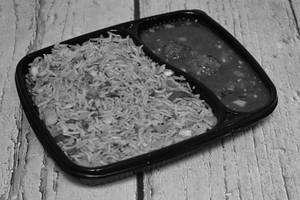Chicken Manchurian + Veg Fried Rice Serves 1