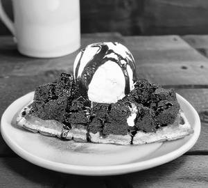 Choco Brownie Waffles