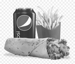Chicken Wrap Roll (Combo)