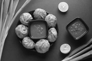 Chicken momos (4 pcs)