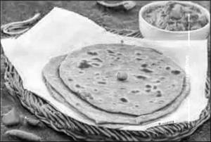 Green Peas Paratha