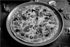 Veggie delight pizza