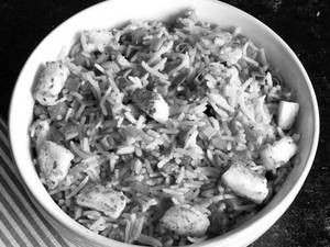 Oriental Fried Rice Fish