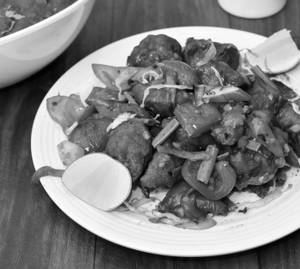 Chicken Chilly ( Boneless)