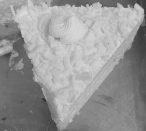 White Forest Butter Cream Cake (1 Pc)