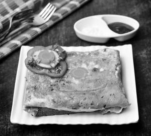 Bread omelette