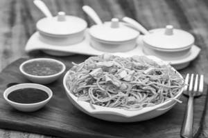 Chicken Hakka Noodles.