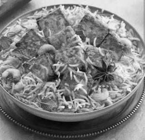 Dum Paneer Tikka Biryani