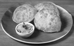 Poori Bhaji 2 Pcs