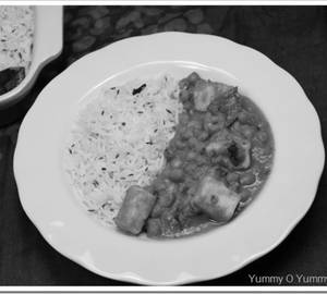 Matar Paneer Rice Bowl