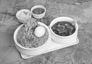 Chicken Briyani (half) + Chettinad  Chicken Mini