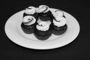 Cup Cake Small Choc Cream Cheese El (pack Of 6)