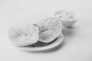3 Appam With Veg Stew And A Soft Drinks
