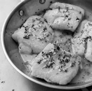 Herb Grilled Fish Squares
